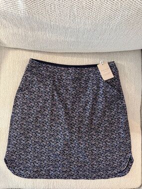 Peter Millar Navy, Light Blue, Pink, Yellow Printed Mini Golf Skort